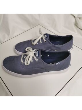 Keds Champion Dream Foam Sneakers Chambray Blue Women's 8